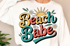 Faux Yarn Summer PNG, Beach Vibes Png Product Image 3