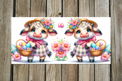 Easter cow | 4 Spring Sublimation Mug designs PLUS Product Image 3