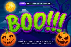 boo text effect and editable text effect Product Image 1