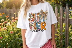Summer Vibes PNG sublimation |Beach &amp; Summer PNG T-Shirt Product Image 4