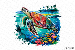 Turtle svg | Svg Files for Cricut | Shirt Svg Product Image 3