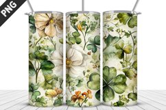 3D St Patrick&#039;s Day Tumbler Wrap| Sublimation Design Product Image 4