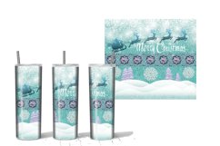 Christmas Motiv Tumbler Sublimation 20 Oz Product Image 4