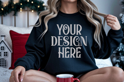 Christmas Gildan 18000 Crewneck Sweatshirt Mockups Product Image 1
