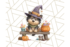 Halloween Neighborhood Clipart PNG for Trick or Treat Product Image 3