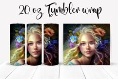 Tumbler Wrap 20 oz Bundle | Flower Girls | Summer Girls PNGs Product Image 4