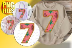 7 Doodle Letter Style Print Festive Celebration Design! Product Image 1
