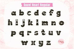 Groovi Heart - Cute Valentine Heart Font Product Image 7