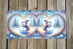 Xmas Snowman card | 4 christmas Mug Sublimation designs P2 Product Image 3