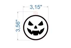 Halloween Garland SVG laser cut files for Glowforge Product Image 7