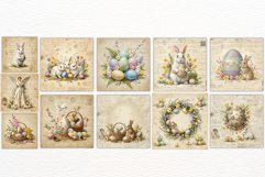 Easter Farm Old Vintage Backgrounds Product Image 7