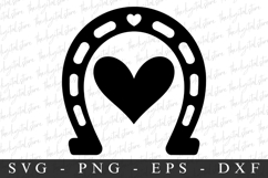 Horse Shoe SVG | SVG Cut files | Cricut Product Image 1