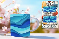 Colorful Gradient Mug Wrap for Sublimation 11oz/15oz Product Image 1
