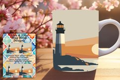 Minimalist Boho Mug Wrap Simple 11oz 15oz Product Image 1