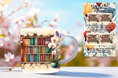 Joyful 11oz Mug Wrap Png Design , Books Product Image 1