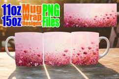 Sublimation Springtime Bouquet Mug Wraps 11oz 15oz - Bloomin Product Image 1