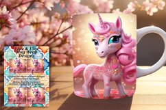 Gleaming Unicorn Mug Design Sublimation Product Image 1