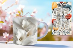 Elegant Floral Mug Designs: Spring Sublimation Product Image 1