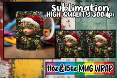 Gentle warmth 11oz 15oz mug wrap, Holiday Product Image 1
