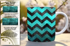 Shimmering Stripe 11oz/15oz Pattern Mug Wrap Product Image 1