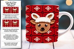 Yuletide Crochet 3D Sublimation Mug Wraps Product Image 1