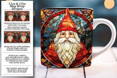 Holiday Stained Glass Mug Magic - Sublimation Art Product Image 1