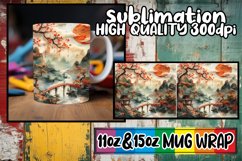 Embroidered Spring Mug Wrap - 15oz 11oz Product Image 1