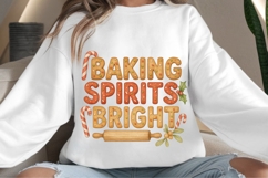 Baking spirits bright png design for T-shirts Product Image 4