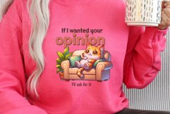 Funny Sarcastic Quote T-Shirt Design Product Image 5