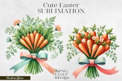 Cute Easter and Spring Clipart PNG. Product Image 1