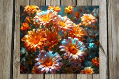 Glitter Flowers | shining tumbler Sublimation design bundle Product Image 7