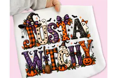 Just A Witchy PNG, Halloween Sublimation PNG, Halloween PNG Product Image 1