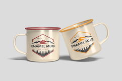 Enamel Mug Mockup Product Image 7