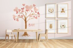 Watercolor boho children&#039;s clipart, Watercolor boho kids Product Image 5