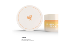 Plastic Cream Jars - PSD Mockup Product Image 7