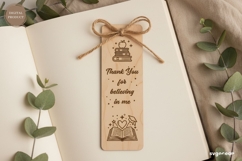 Teacher Bookmarks Laser Cut Bundle | Glowforge | SVG Product Image 7