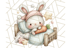 Woodland Nursery Baby Animals Clipart, Cute Animals Png Product Image 3