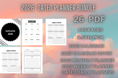 best simple 2026 dated planners bundle 1 Product Image 1