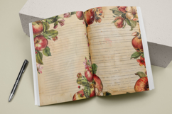 Vintage Apple Harvest Printable Journal Pages Bundle Product Image 7
