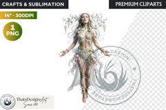The Vernal Rebirth Dark Fantasy Spring Clipart Product Image 1