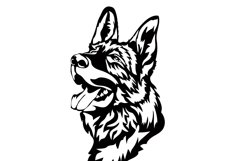 German Shepherd/Dog Svg/Png/Jpg/Ai/Vector purebred breed/Pet Product Image 8