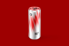 Sleek 330ml Aluminium Can Mockup Product Image 6