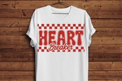 Heart Breaker PNG | Retro Valentine’s Day Sublimation Design Product Image 4