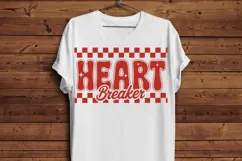 Heart Breaker PNG | Retro Valentine’s Day Sublimation Design Product Image 4