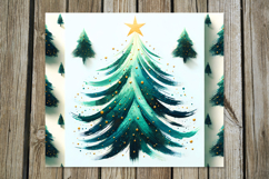Christmas tree | Xmas Sublimation tumbler design PL2 Product Image 3