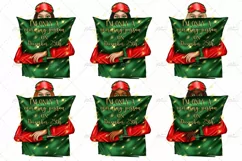 Only A Morning Person On December 25th|6 PNG Files 300 DPI Product Image 8
