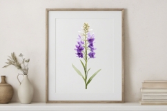 Purple Wildflowers PNG Product Image 2