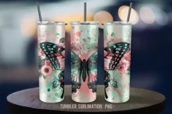 butterfly tumbler