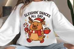 Deer snack squad png design for T-shirts Product Image 4