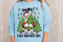 Oops I Got Another Tree Png, Christmas Goose Sublimation Png Product Image 8